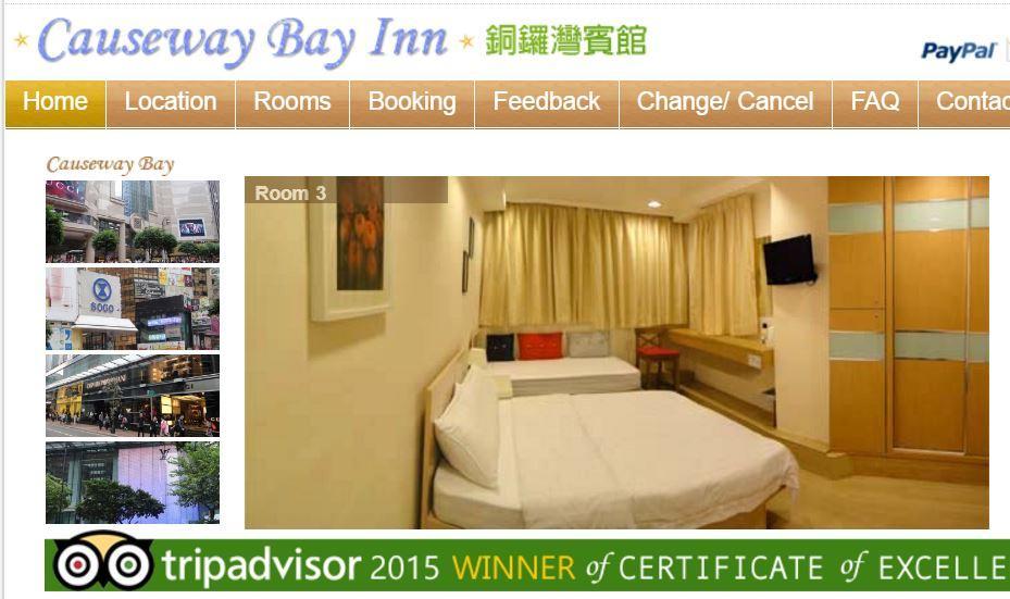 Guest house Causeway Bay Hong Kong